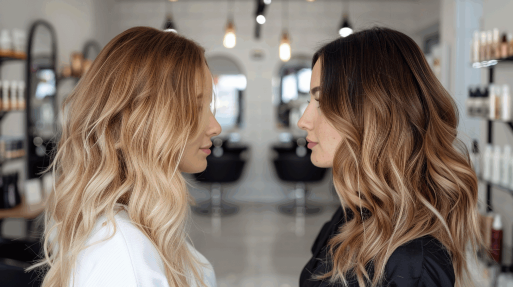 트렌디한 맞춤형 컬러 염색